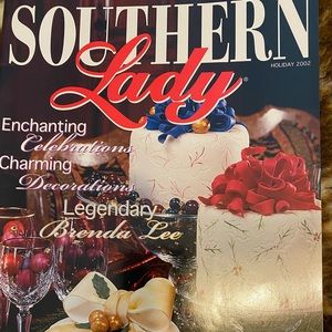 Beautiful rare copy of Southern Lady Holiday 2002 Magazine